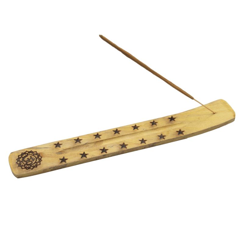 Natural Mango Wood Ashcatcher - Assorted Esoteric Designs