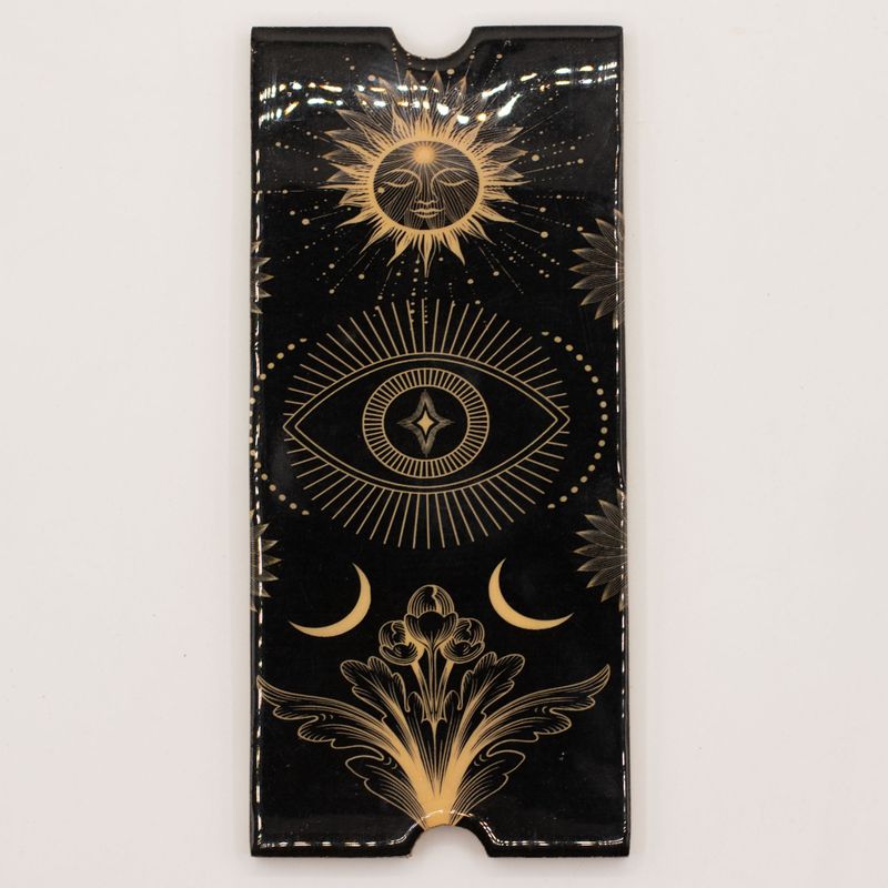 Four Section Occult Tarot Box with Card Holder