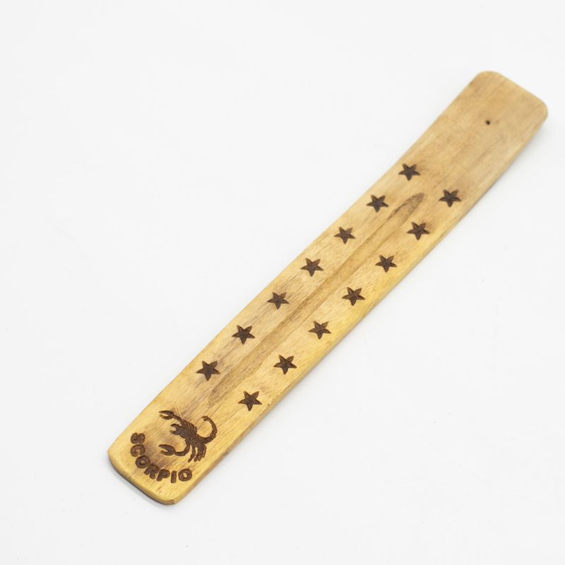 Natural Mango Wood Ashcatcher - Assorted Zodiac Designs