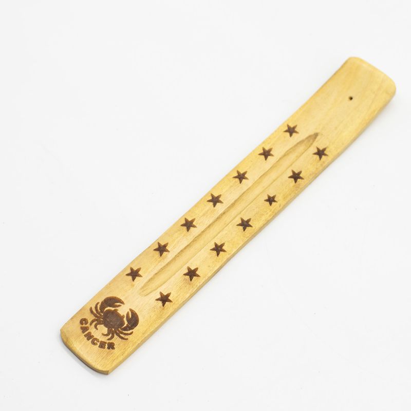 Natural Mango Wood Ashcatcher - Assorted Zodiac Designs