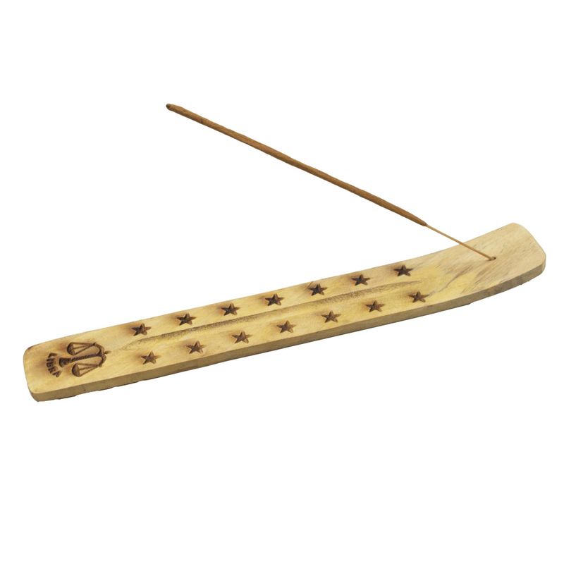Natural Mango Wood Ashcatcher - Assorted Zodiac Designs