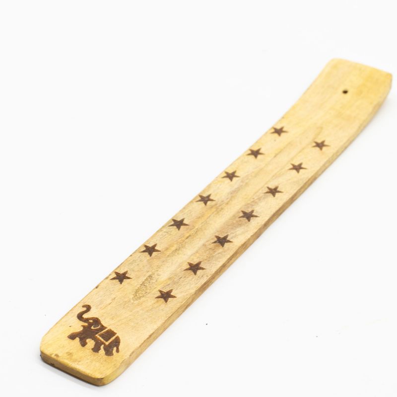 Natural Mango Wood Ashcatcher - Assorted Esoteric Designs