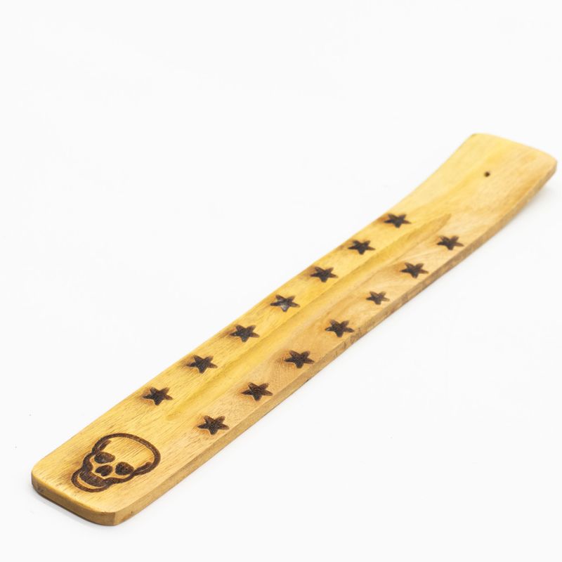 Natural Mango Wood Ashcatcher - Assorted Esoteric Designs