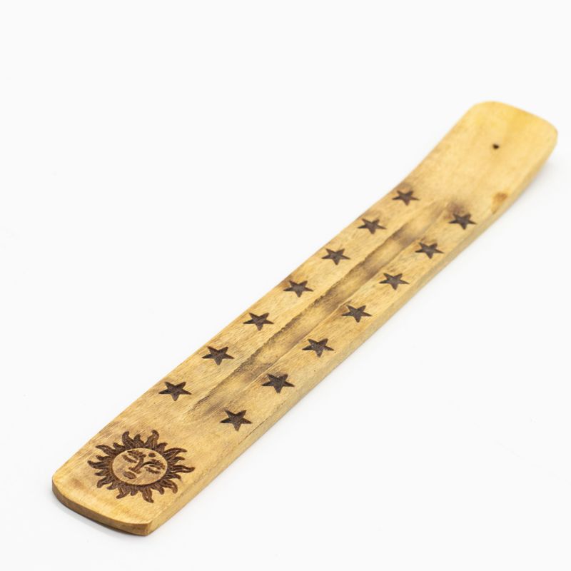Natural Mango Wood Ashcatcher - Assorted Esoteric Designs
