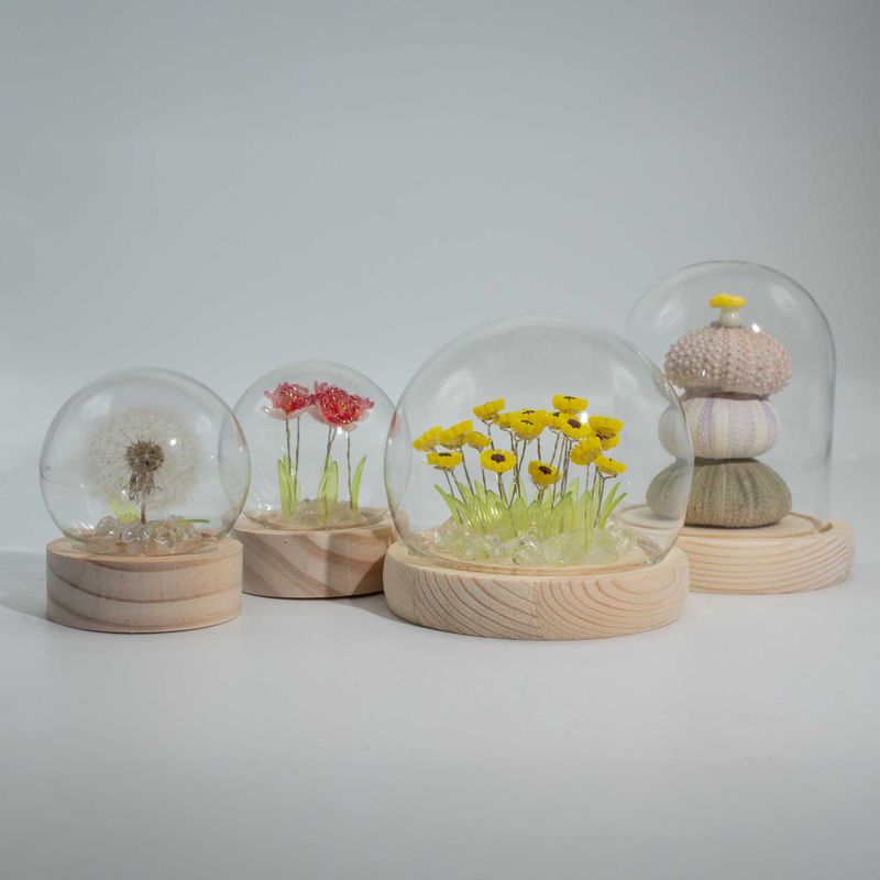 Floral Glow Garden Dome - 20 Sunflowers - LED USB