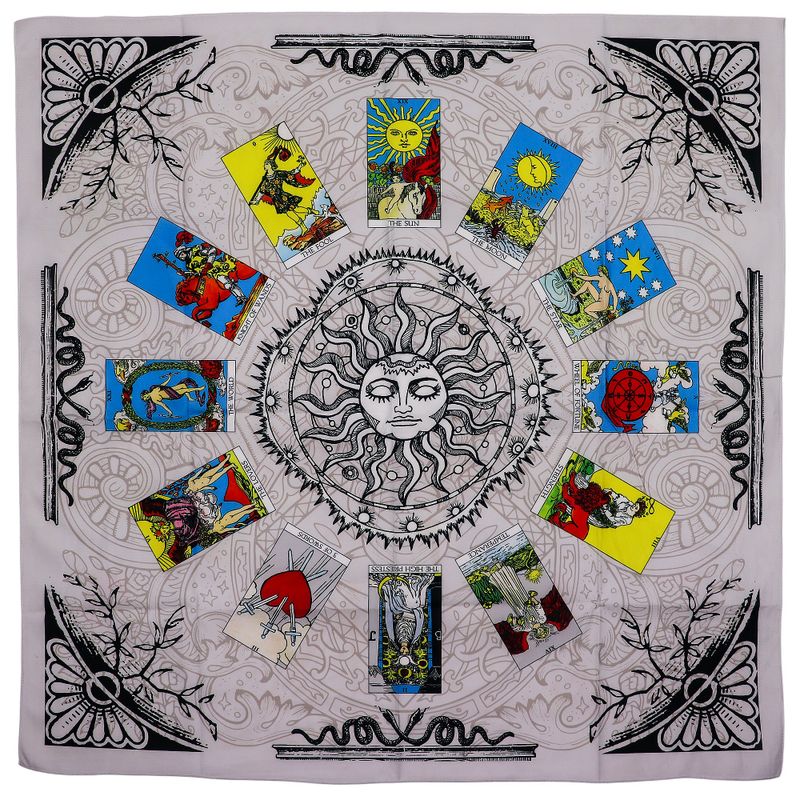 Tarot Reading Cloth - The Sun (75x75cm)