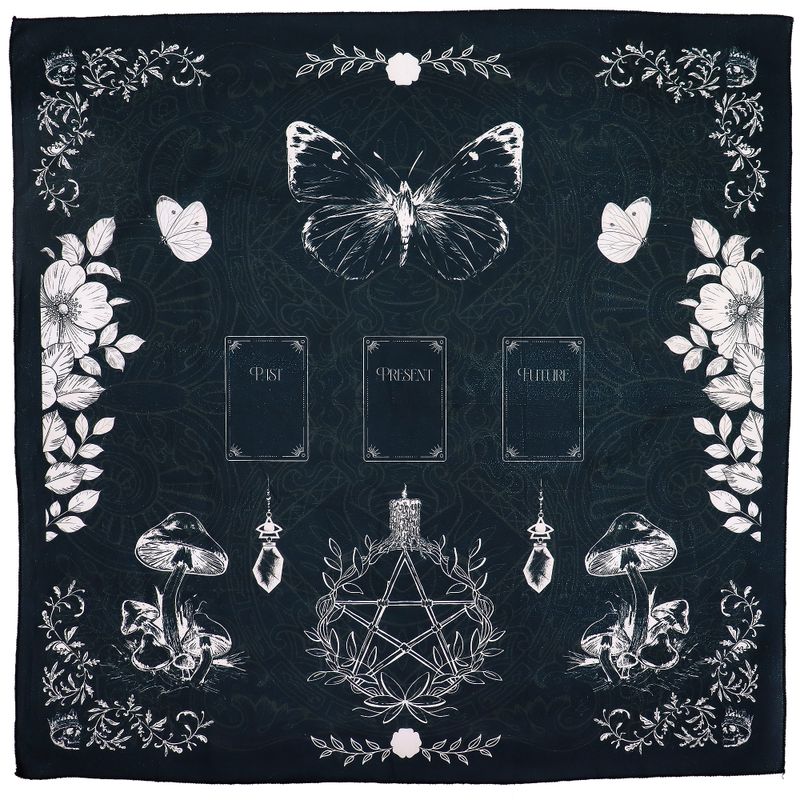 Tarot Reading Cloth - Witch’s Garden (75x75cm)