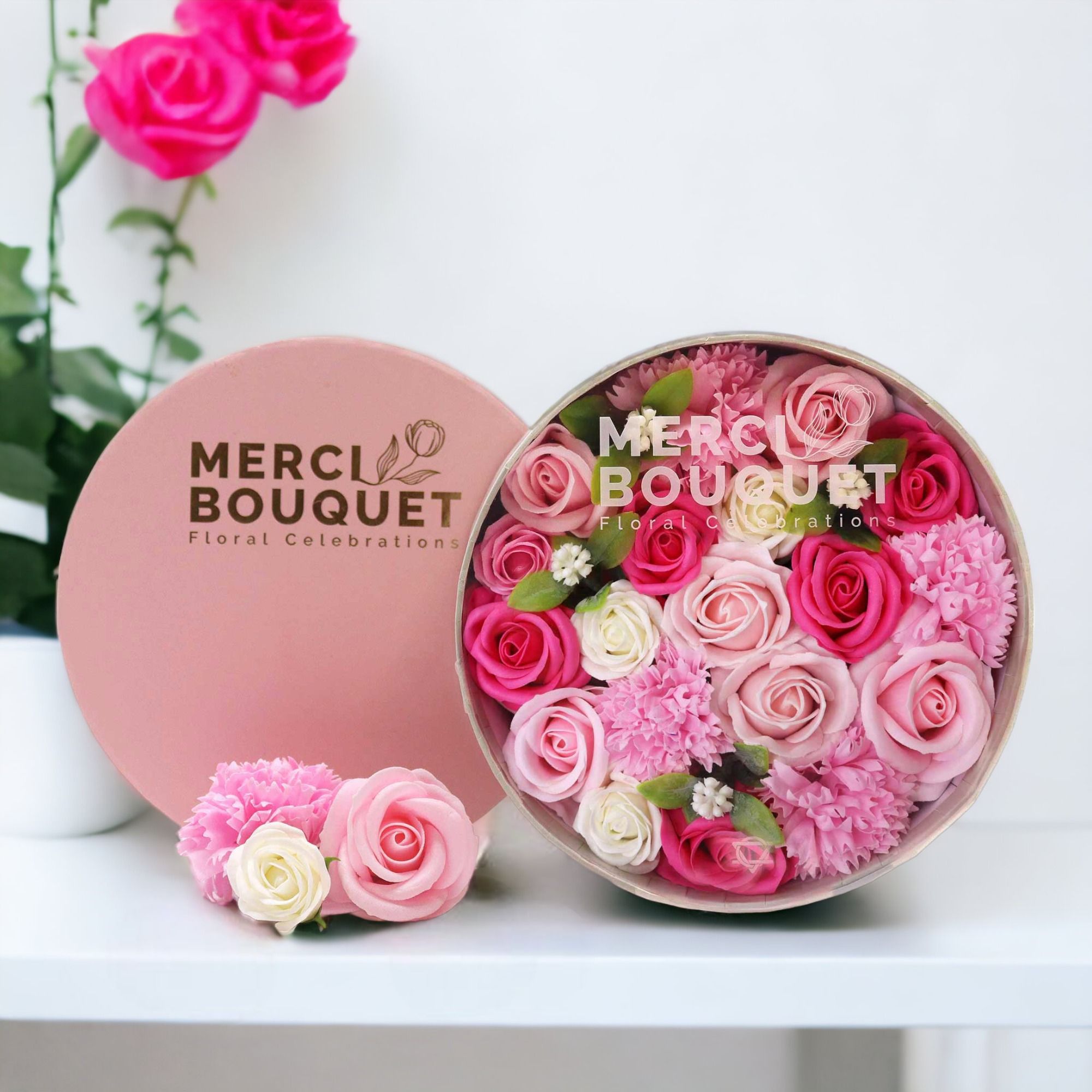 Soap Flowers Gift Boxes