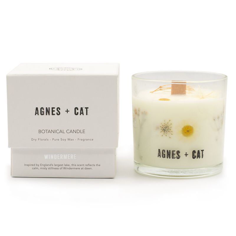 Agnes + Cat Extra Large Crackle Soy Candle - Windermere