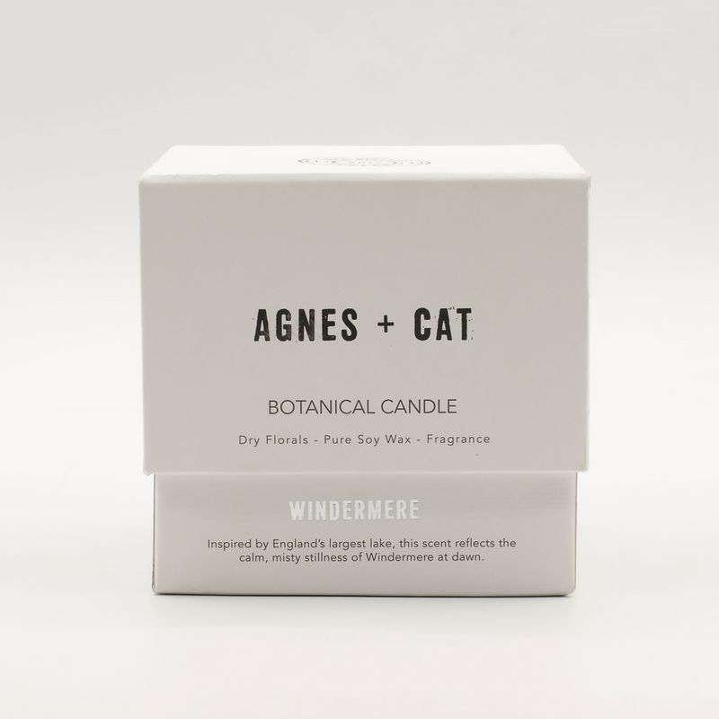 Agnes + Cat Extra Large Crackle Soy Candle - Windermere