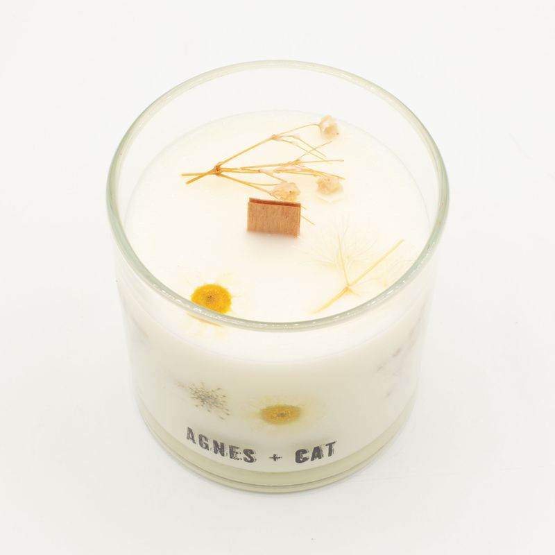 Agnes + Cat Extra Large Crackle Soy Candle - Windermere
