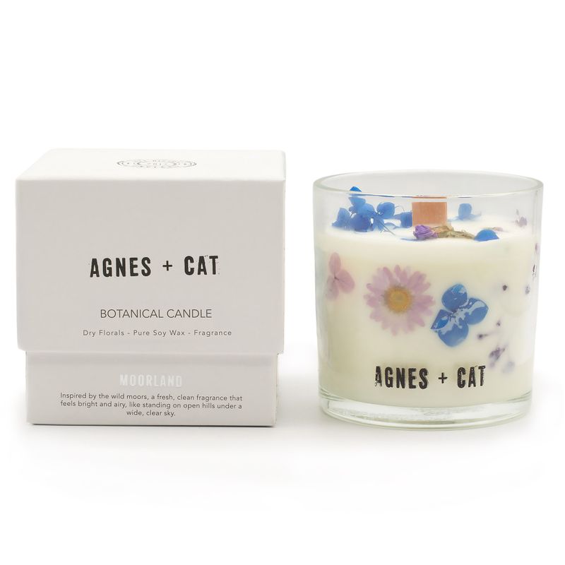 Agnes + Cat Extra Large Crackle Soy Candle - Moorland