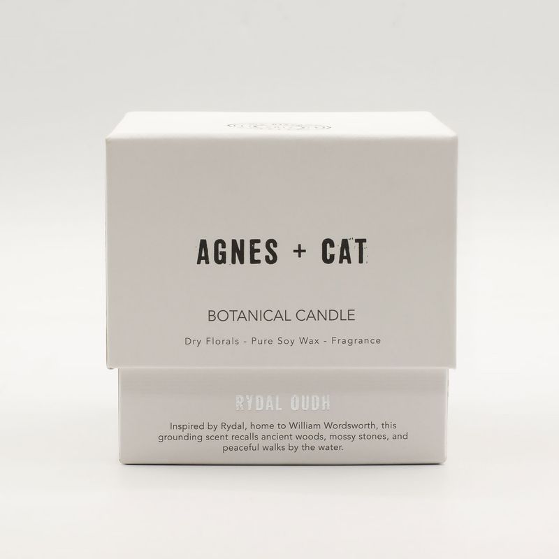 Agnes + Cat Extra Large Crackle Soy Candle - Rydal Oudh