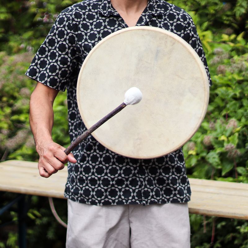 Spirit of the Bear - Shaman Drum & Stick - Tunable - 40cm