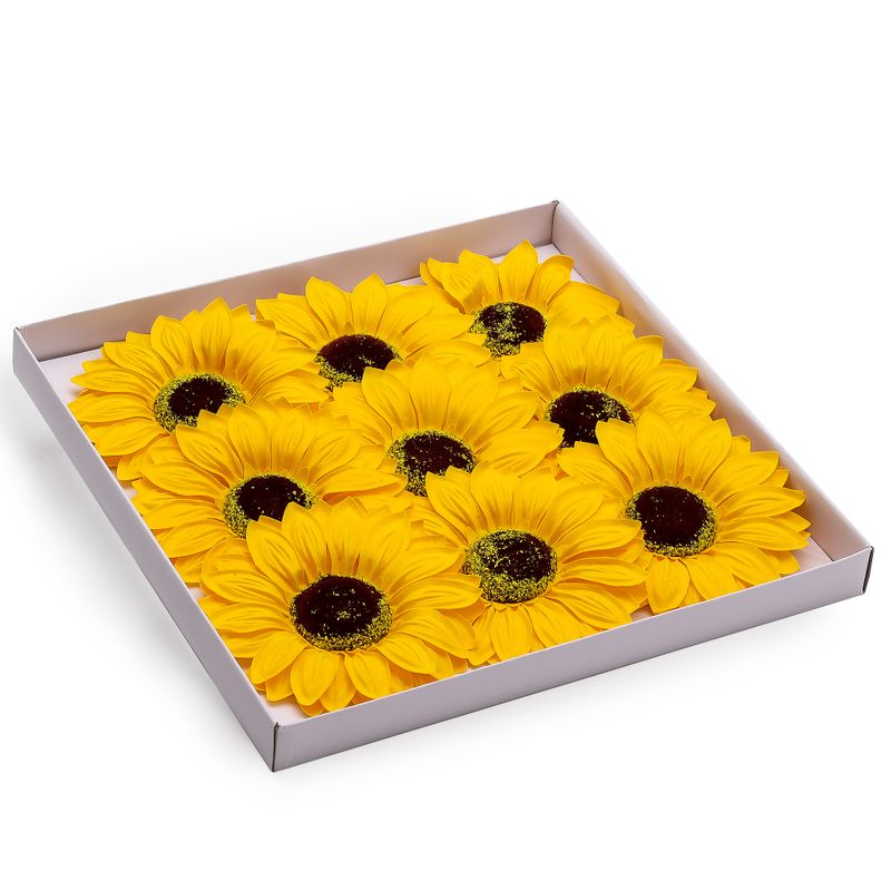 Craft Soap Flower - Jumbo Sunflowers - (14cm)