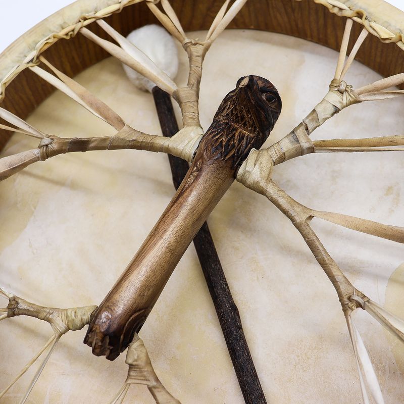 Spirit of the Eagle - Shaman Drum & Stick - Tunable - 40cm