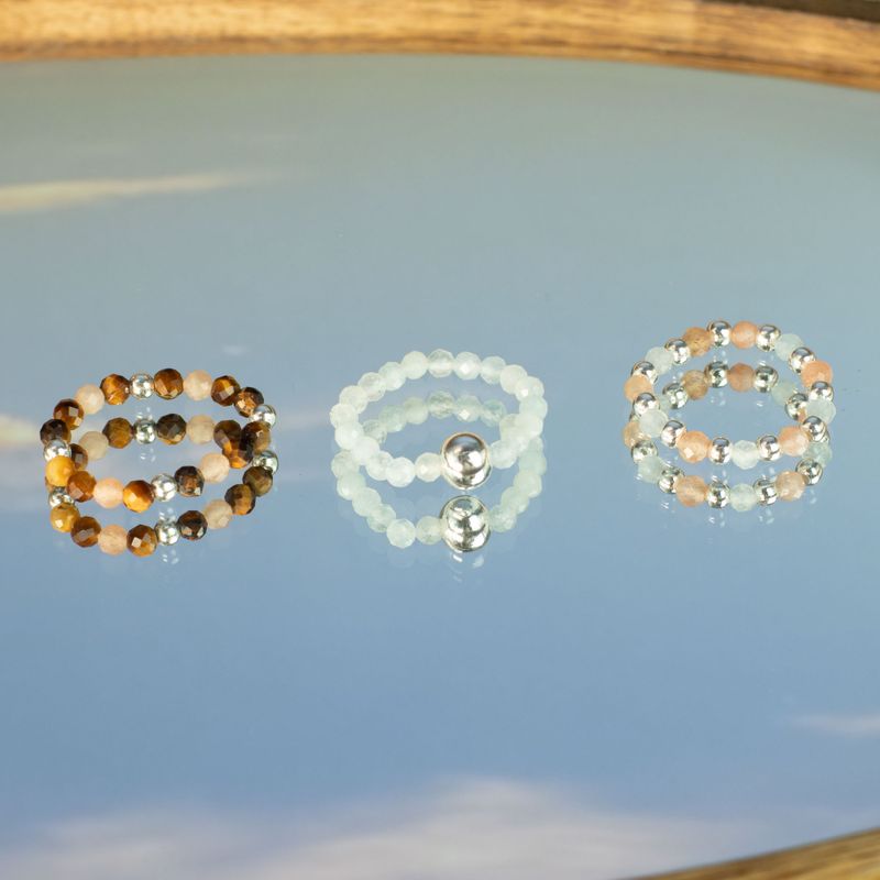 Ring Sets Nymph Spirit Gemstone - Sea SunSets