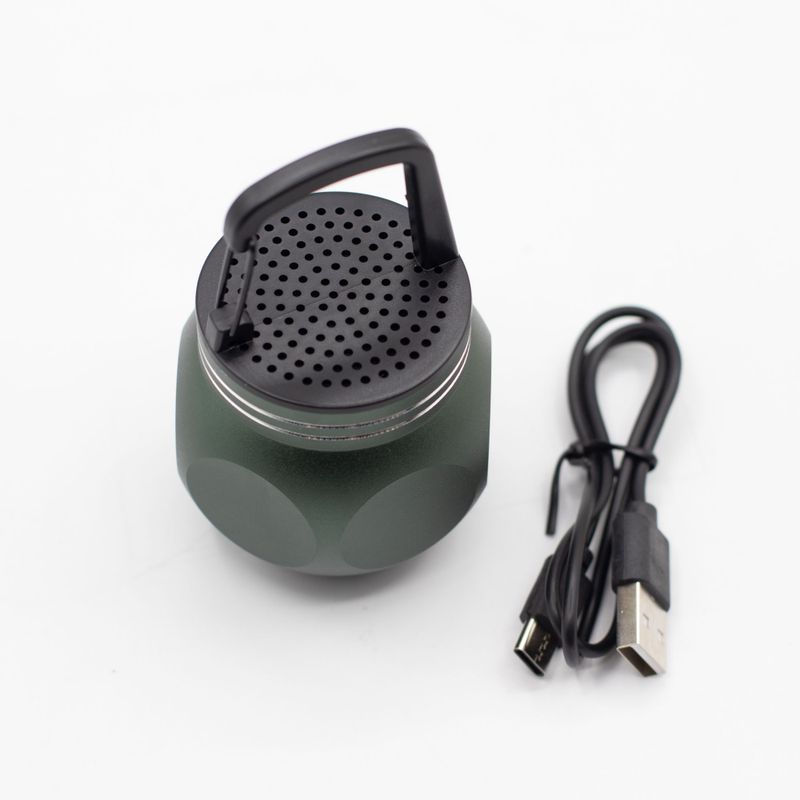 Camping Hook Green Mini Speaker - 5W Bluetooth 5.3 Approx. 2–4 hours 400mAh