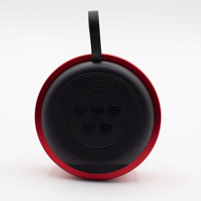 Red Mandala Lighting Effect Mini Speaker - 3W Bluetooth 5.3 Approx. 2–4 hours 600mAh