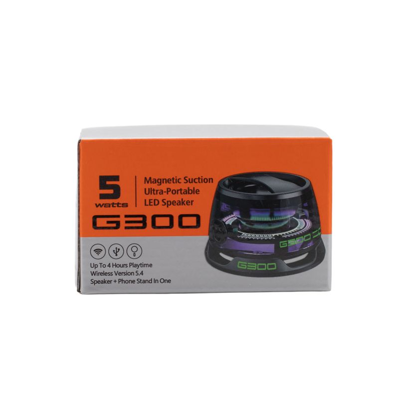 Phone Connect Magsafe Tech Mini Speaker - G300 - 5W Bluetooth 5.4* Up to 4 hours 300mAh