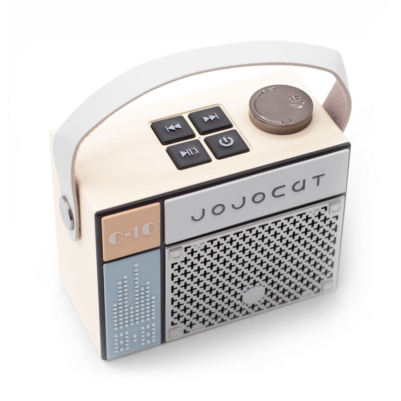 Retro Radio Speaker -Jojocut C10 - 5W Bluetooth 5.1 Approx. 2–4 hours 800mAh