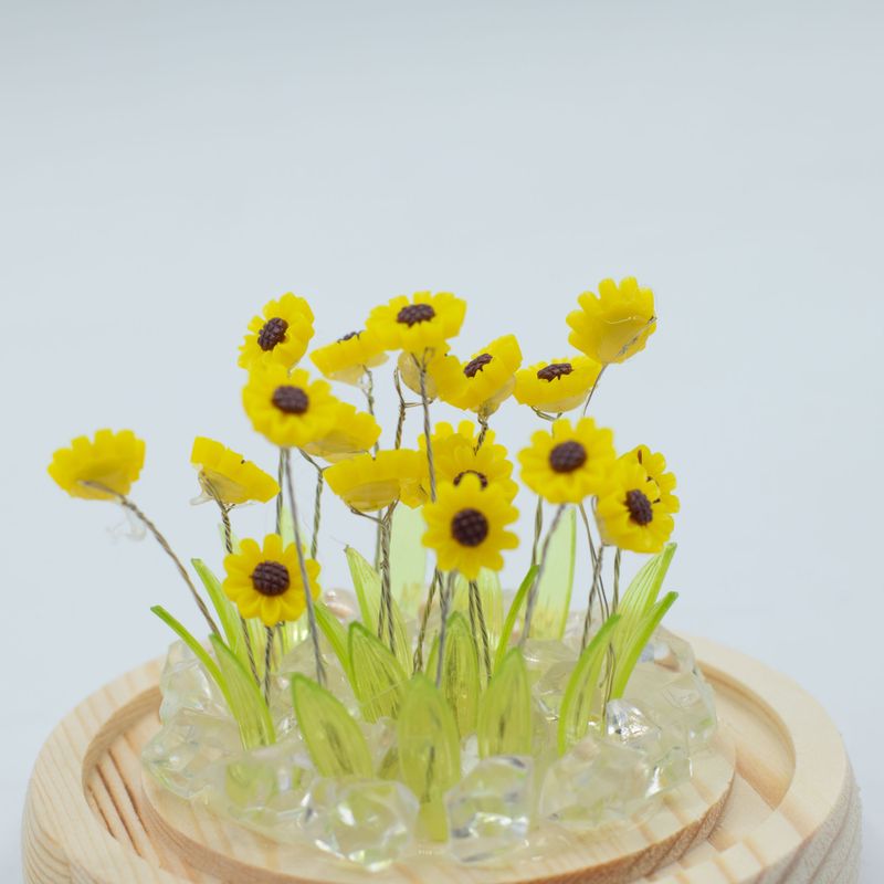 Floral Glow Garden Dome - 20 Sunflowers - LED USB