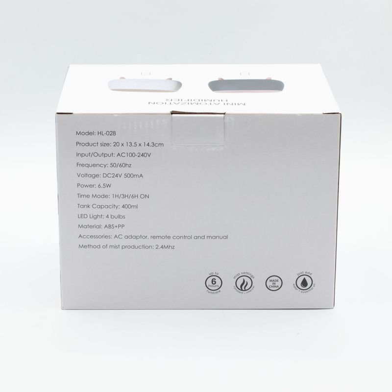 Aromatherapy Futuristic Ribbed - Colour Change - Remote