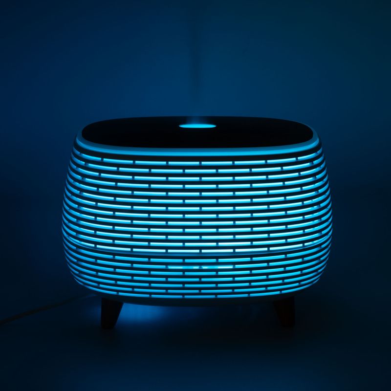 Aromatherapy Futuristic Ribbed - Colour Change - Remote