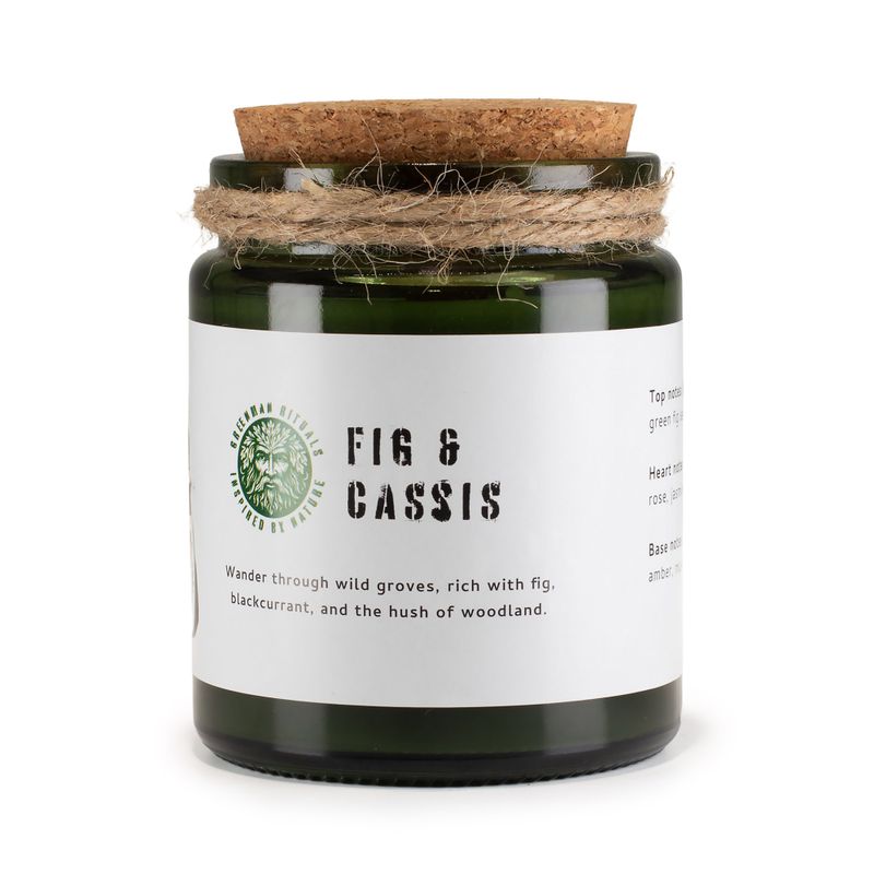Woodwick Soy Candle - Crushed Fig & Casis