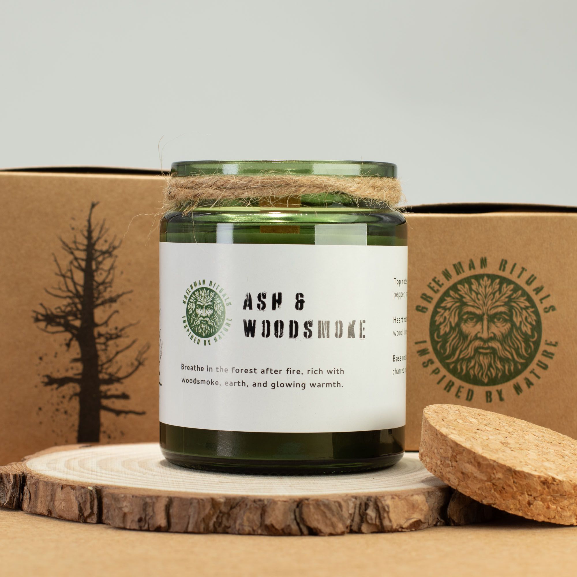Greenman Soy Candle