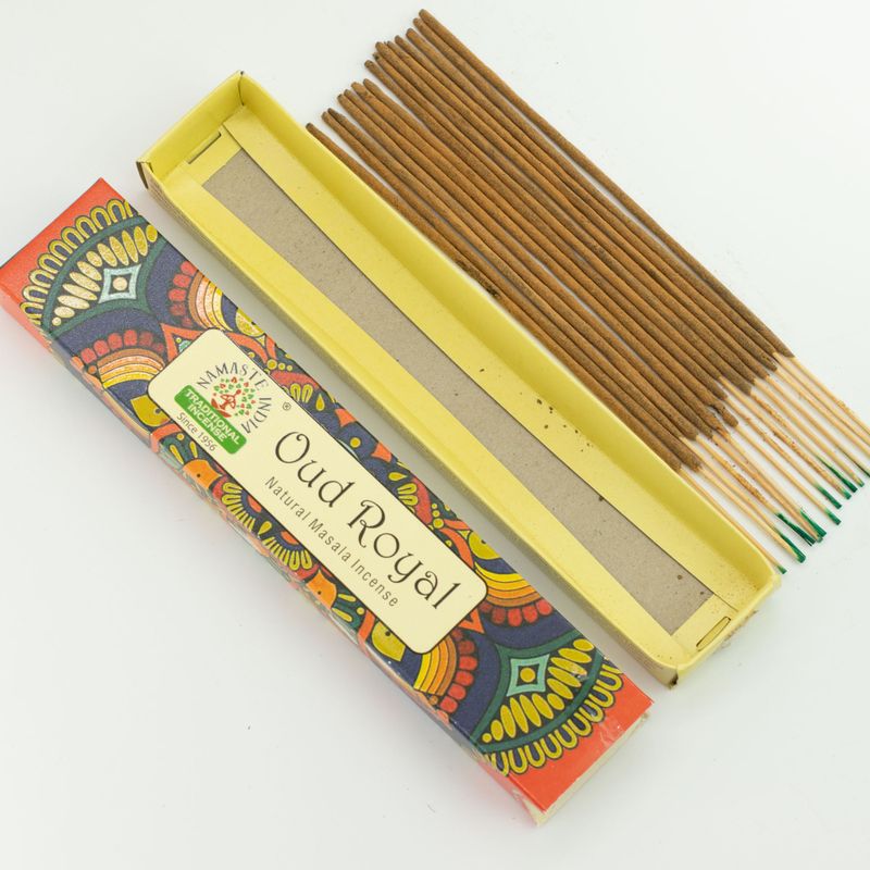 Namaste Mandala Masala Incense Display 48 pack
