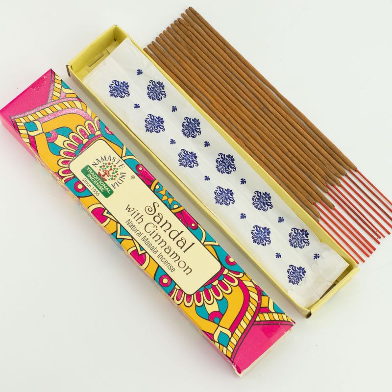 Namaste Mandala Masala Incense Display 48 pack