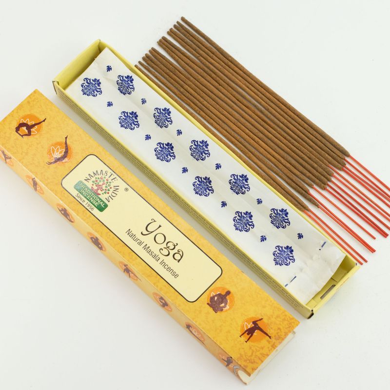 Namaste Mandala Masala Incense Display 48 pack