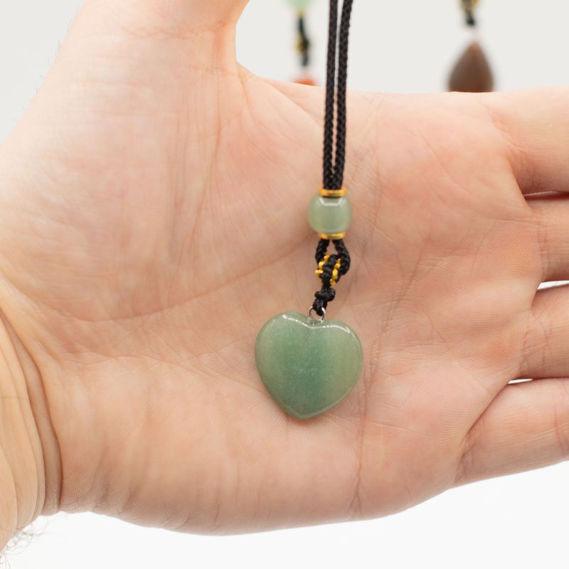 Cord necklace Gemstone Pendants - Botanical Collection (assorted)