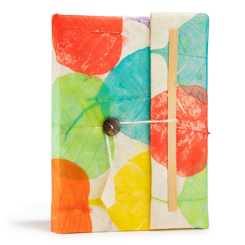 Lrg Lokta Colorful Leafs (21x15cm) - 45 leafs