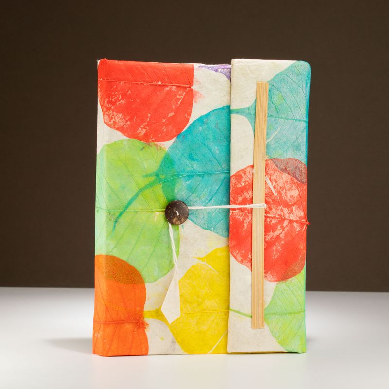 Lrg Lokta Colorful Leafs (21x15cm) - 45 leafs