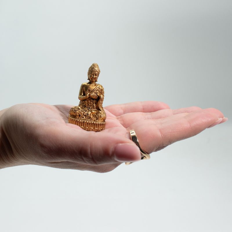 Brass Miniature Gods - Buddha (60g)  - 48mm
