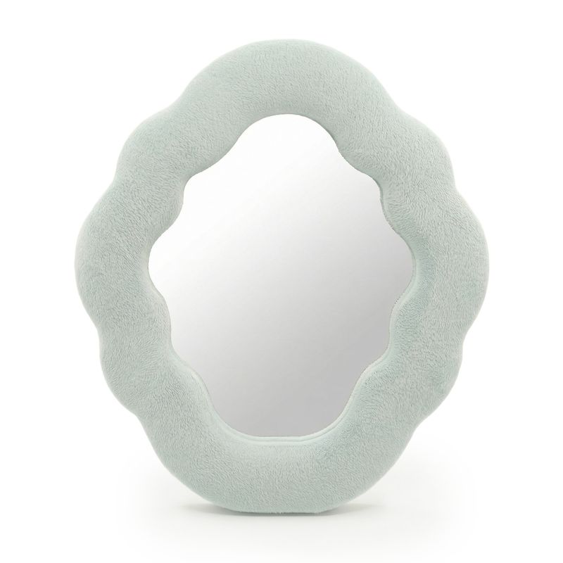 Soft Squiggly Mirror - Cloud - Cloud Blue 28x24cm