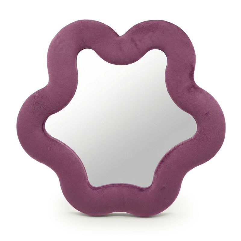 Soft Squiggly Mirror - Star - Mauve 33x23cm