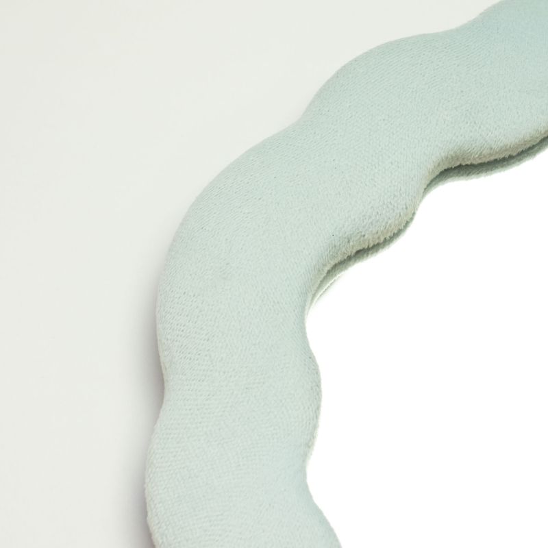 Soft Squiggly Mirror - Cloud - Cloud Blue 28x24cm