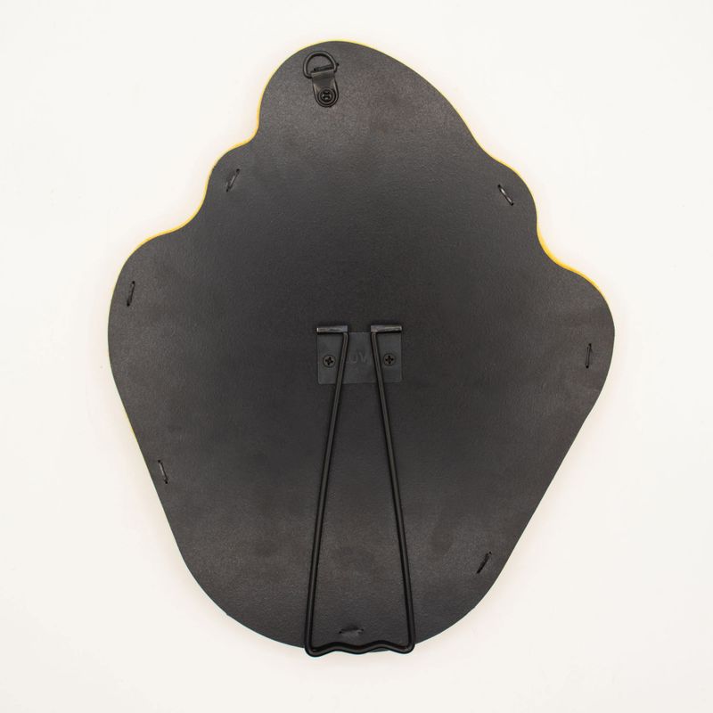 Soft Squiggly Mirror - Flame - Marigold 23x27cm