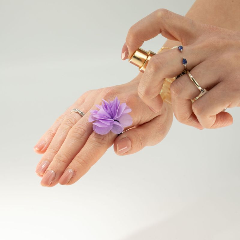 Chiffon Scent Rings - Lavender