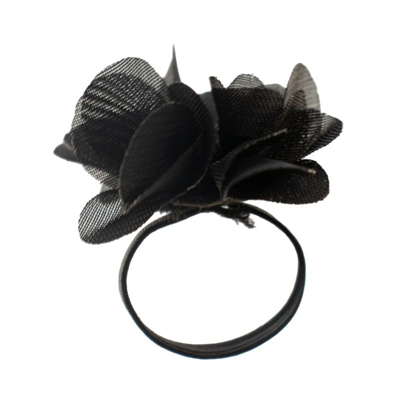 Chiffon Scent Rings - Black