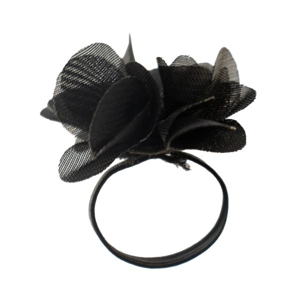 Chiffon Scent Rings - Black