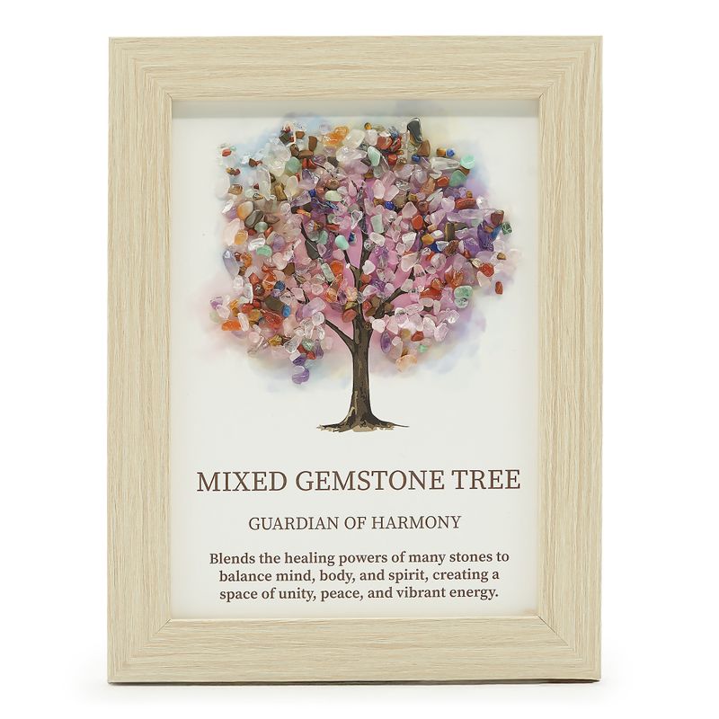 Gemstone Picture - Tree of Life - Multi