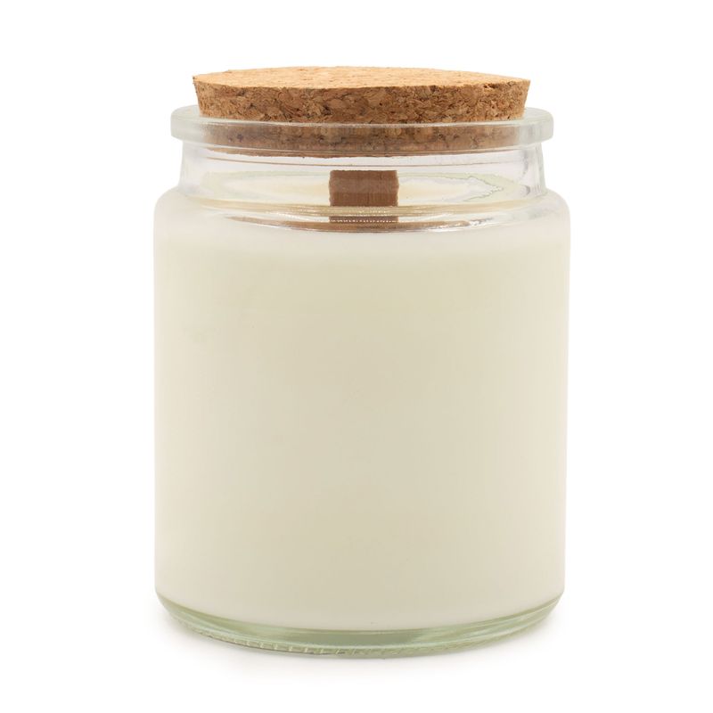 Unlabeled Woodwick Soy Candle - Leaves and Linen