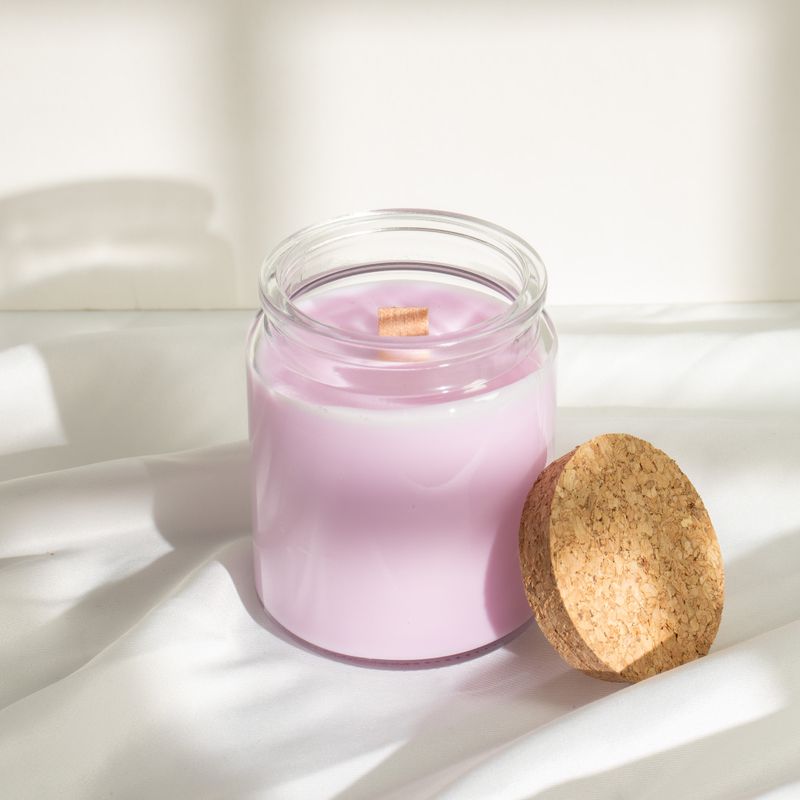 Unlabeled Woodwick Soy Candle - Wolf's Moon
