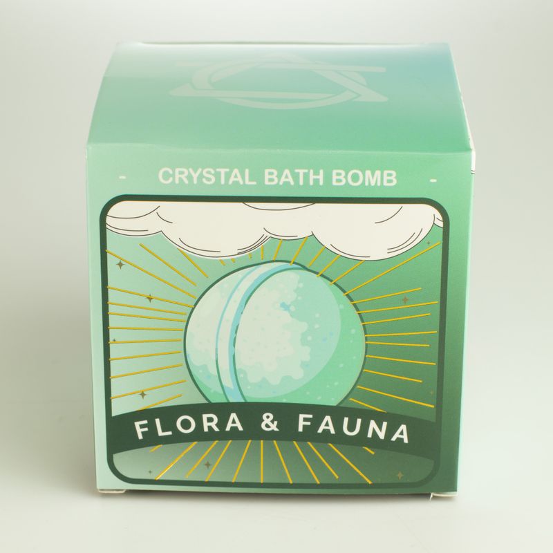Crystal Bath Bomb - Earth