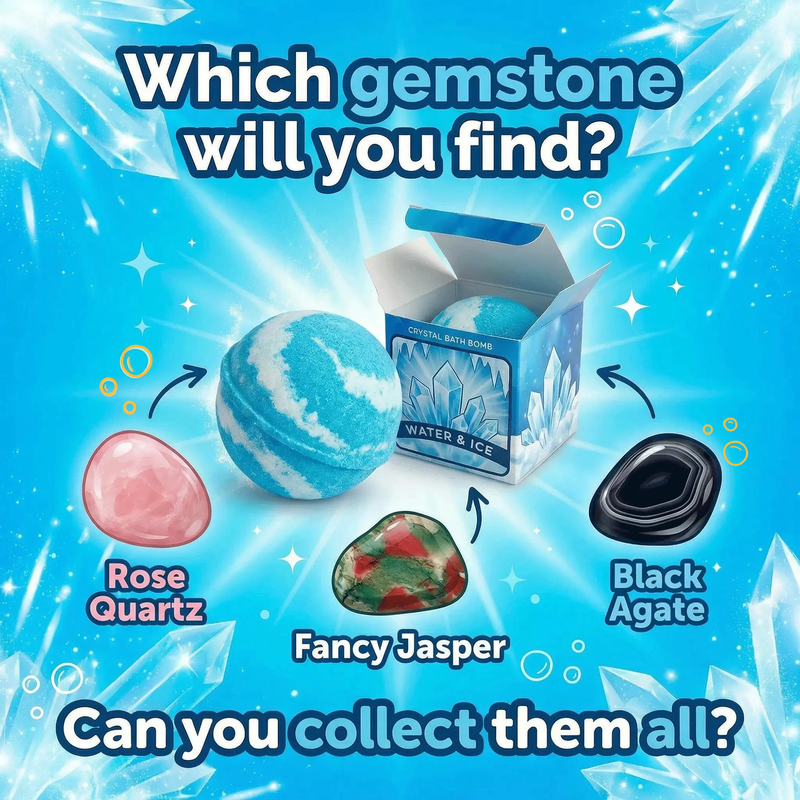 Crystal Bath Bomb - Water
