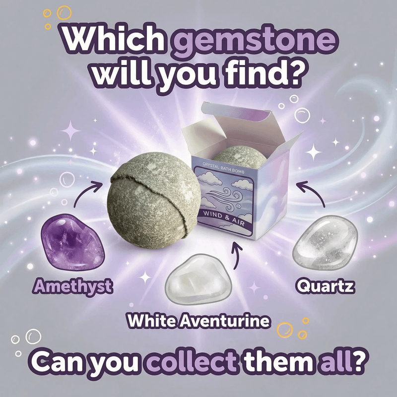 Crystal Bath Bomb - Air